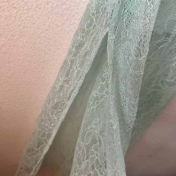 VICTORIA SECRET Racer Back Lace Maxi  Medium Dress - Picture 5 of 5